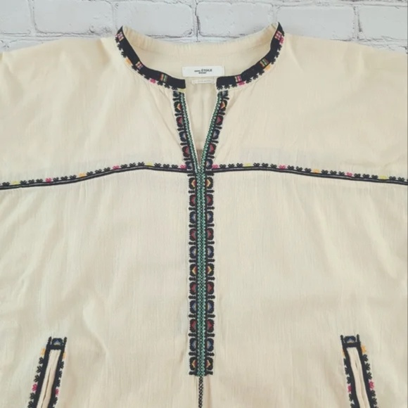 Isabel Marant Embroidered BoxyTop - Picture 4 of 10